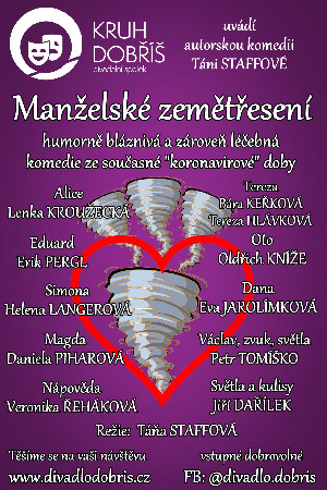 Oficiální plakát – Manželské zemětřesení
