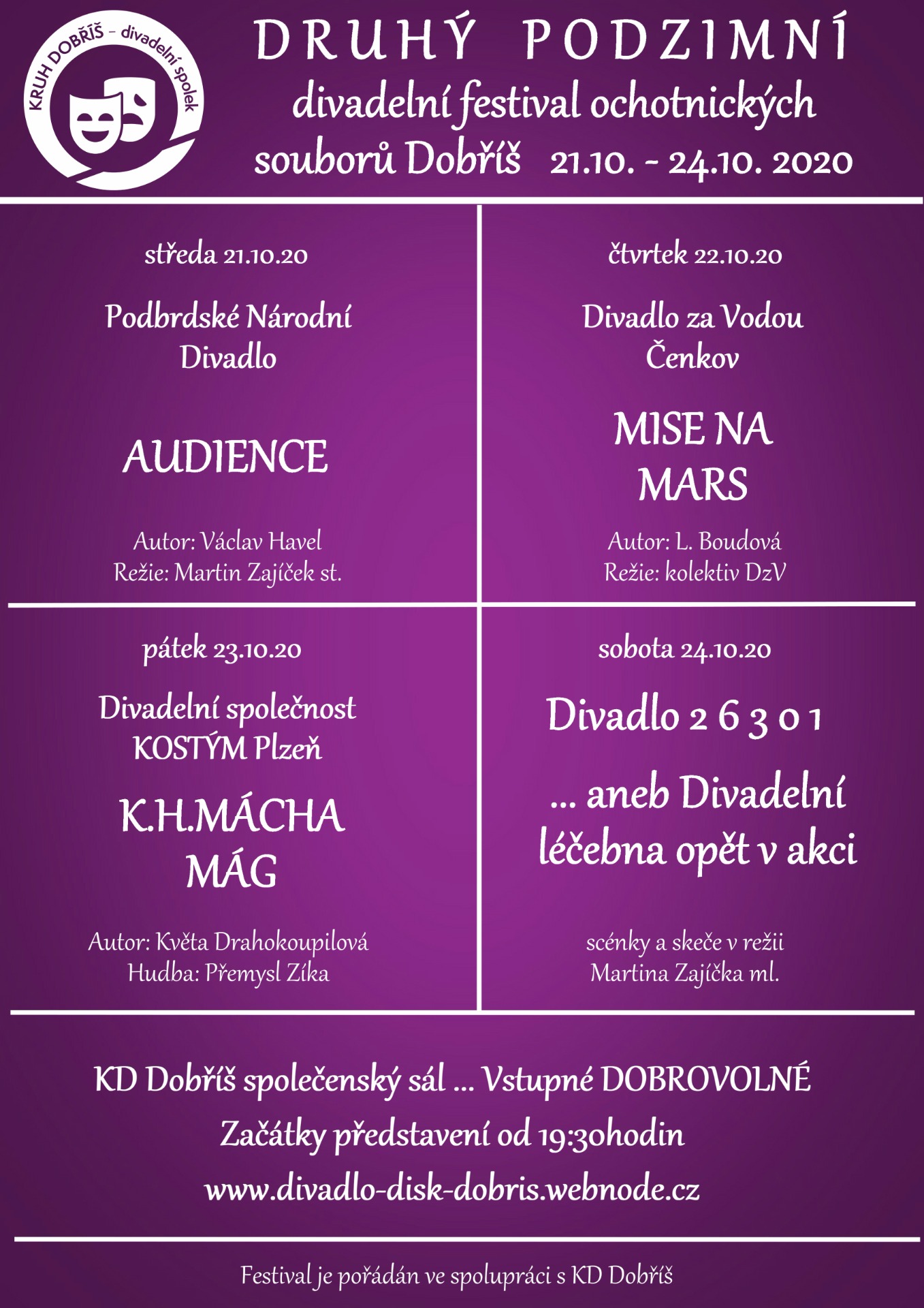 2. Podzimní festival 2020